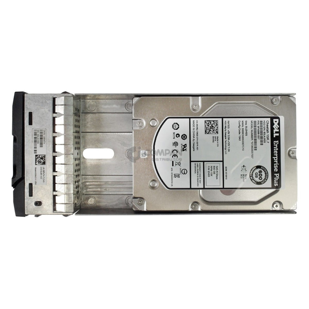 8R4T4 DELL HARD DRIVE 600GB 15K 6G SAS 3.5 LFF EQUALLOGIC 08R4T4